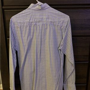 Men’s Vineyard Long Sleeve Dress Shirt Button Down - Small